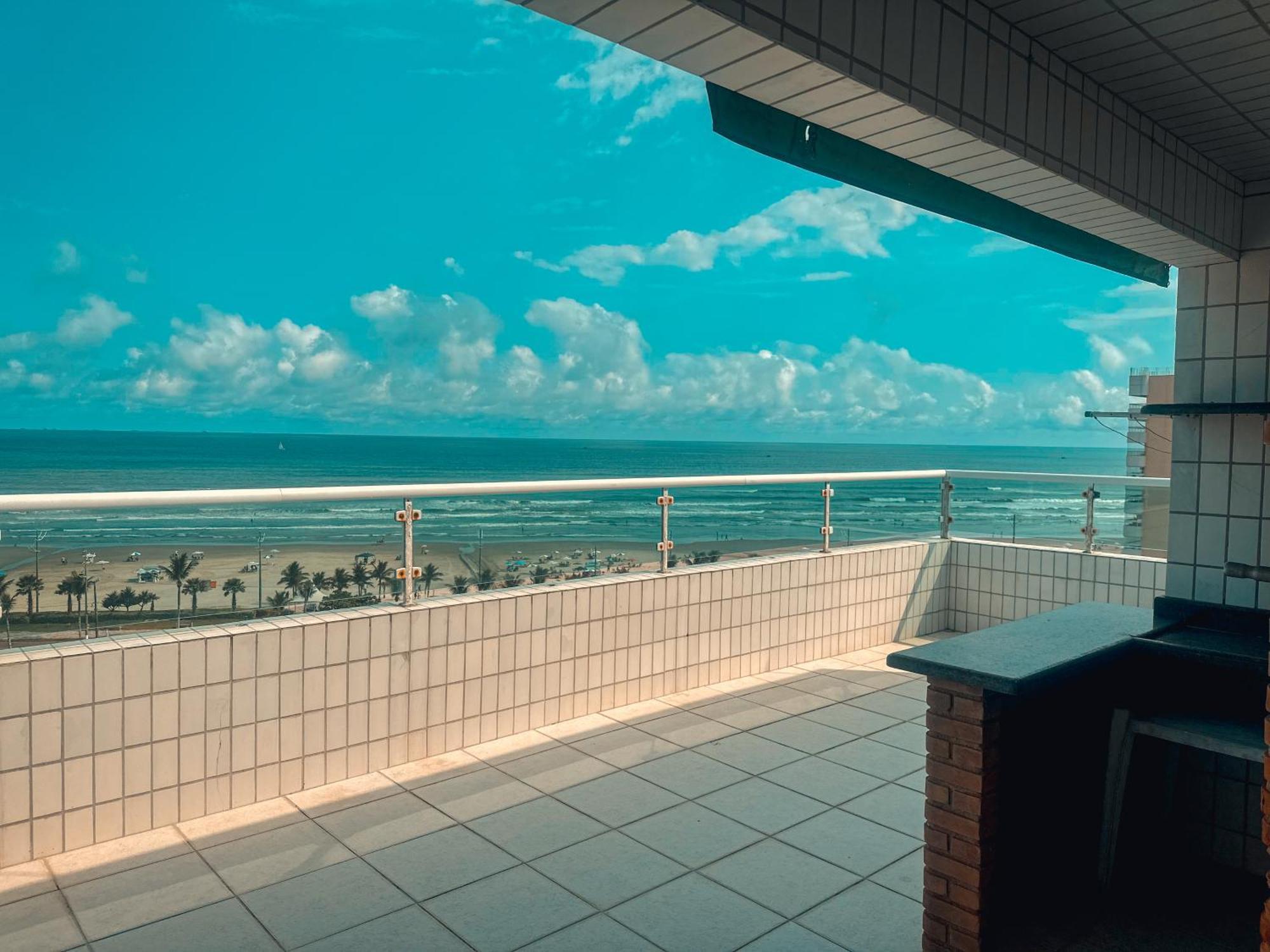 Cobertura Em Frente A Praia 프라이아 그란데 외부 사진